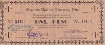 Philippines 1 Peso - Mountain - 1941 - P.S603