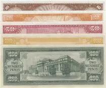 Philippines 10, 20, 50, 100, 200 Pesos - 1949