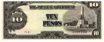 Philippines 10 Pesos Monument Rizal - 1943 - S&eacute;rie 14