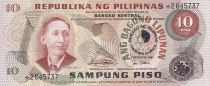 Philippines 10 Piso - Apolinario Mabini - 1981 - * Replacement - P.167r