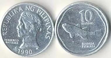 Philippines 10 Sentimo KM.240.2