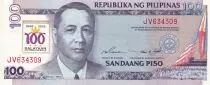 Philippines 100 Piso - M.A. Roxas - Central bank of Philippines - 1998 - UNC - P.188b