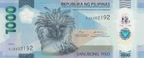 Philippines 1000 Piso - Aigle des Philippines - tortue de mer - Polymère - 2024 - Série AJ