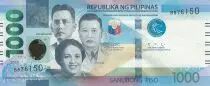 Philippines 1000 Piso V. Lim, Josefa LLanes Escoda, J. Abad Santos -  2020 - UNC - P.211