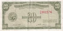 Philippines 20 Centavos - Green - ND - P.129a