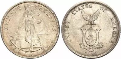 Philippines 20 Centavos American Administration - 1944 D