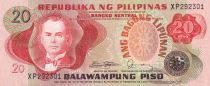 Philippines 20 Piso - M.L. Quezon - Malakanyang Palace - 1978 - Serial XP