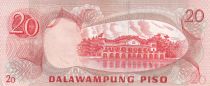 Philippines 20 Piso - M.L. Quezon - Malakanyang Palace - 1978 - Serial XP