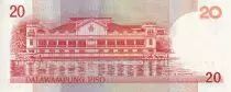 Philippines 20 Piso - M.L. Quezon - Palais - ND (1998-1999) - Série XZ - P.182c