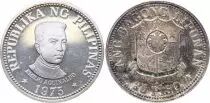 Philippines 25 Piso - Emilio Aguinaldo -1975 - Silver Proof