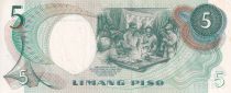 Philippines 5 Pesos - Andres Bonifacio - ND (1969) - P.143b