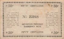 Philippines 50 Centavos - Mountain Province - ND (1942) - P.S594b