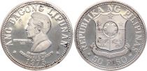 Philippines 50 Piso - Ferdinand Marcos - New Society  - 1975 - Silver