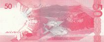 Philippines 50 Piso Pres. S. Osmeña - Fish, Taal lake 2020 - UNC