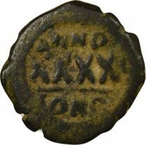 Phocas - Follis, Class II - 604 / 610 Constantinople