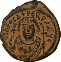 Phocas - Follis, Class II - Year 3 (604 / 605) Cyzicus