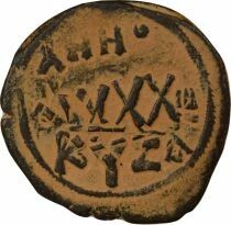 Phocas - Follis, Class II - Year 3 (604 / 605) Cyzicus