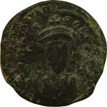 Phocas - Follis, Class II - Year 5 (606 / 607) Constantinople