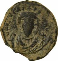 Phocas - Follis, Class II - Year 6 (607 / 608) Constantinople