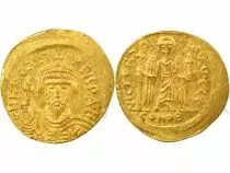 Phocas - Gold Solidus, Class IIIa - 603 / 607 Constantinople