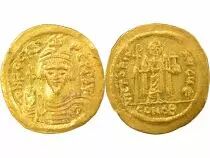 Phocas - Gold Solidus, Class IIIa - 603 / 607 Constantinople
