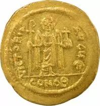 Phocas - Gold Solidus, Class IIIa - 603 / 607 Constantinople