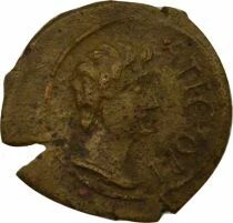 Pictones / Santones - Quadrans, Atectori - 40 / 20 BC