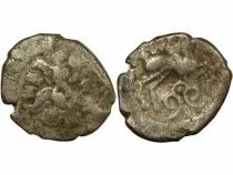 Pictones - Silver Drachm, with winged Horseman - 120 / 80 BC