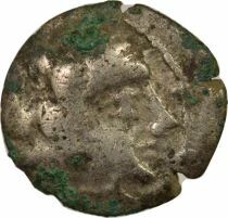 Pictones - Silver Drachm, with winged Horseman - 120 / 80 BC