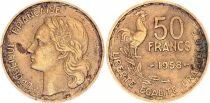 Pi&egrave;ce 50 francs 1958