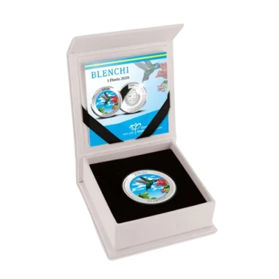 Pi�ce Aruba 5 florin Silver Elisabeth II, Reine d\'Angleterre et du Commonwealth 2020 Ottawa