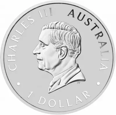 Pi�ce Australia 1 dollar Silver 2025