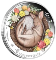 Pi&egrave;ce Australia 50 cents Silver Elisabeth II, Reine d\'Angleterre et du Commonwealth 2021 Perth