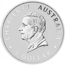 Pi&egrave;ce Australien 1 dollar Silber 2025