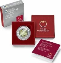 Pi&egrave;ce Austria 25 euro trimet&aacute;lica 2021 A Vienne