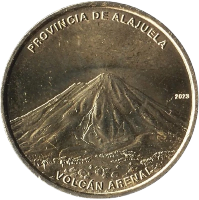 Pi�ce Costa Rica 25 colones Nickel-brass 2023