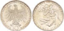 Pi&egrave;ce Deutschland (Bundesrepublik) 10 deutsche mark Silber 1972 D Munich