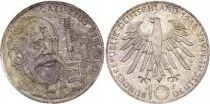 Pi&egrave;ce Deutschland (Bundesrepublik) 10 deutsche mark Silber 1988 F Stuttgart