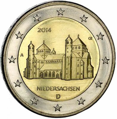Pi�ce Deutschland 2 euro Bimetal   2014 A Berlin