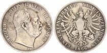 Pi&egrave;ce Etats Allemands (Prusse) 1 thaler Plata Guillaume Ier de Prusse 1866 A Berlin
