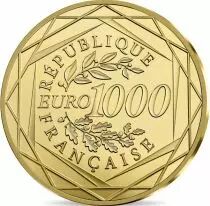 Pièce France 1000 euros Gold Napoléon Ier, Empereur de France, Roi d\'Italie 2025