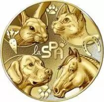 Pièce France 5 euros Gold 2025