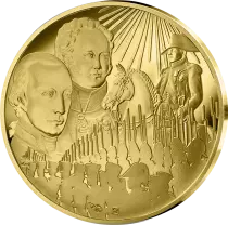 Pièce France 50 euros Gold Napoléon Ier, Empereur de France, Roi d\'Italie 2025