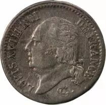 Pi&egrave;ce Francia 01-avr franc Argento Louis XVIII 1817 I Limoges