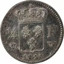 Pi&egrave;ce Francia 01-avr franc Argento Louis XVIII 1823 W Lille