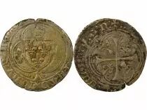 Pi&egrave;ce Francia 1 Cobre-Plata Charles VIII 1491-1498 T Nantes