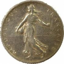 Pi&egrave;ce Francia 1 franc Argento   1904 A Paris