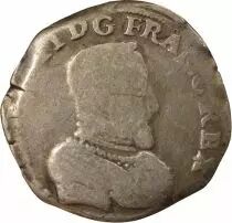 Pi&egrave;ce Francia 1 teston Argento Henri II 1560 T Nantes