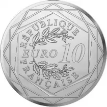 Pi&egrave;ce Francia 10 euros Argento 2026