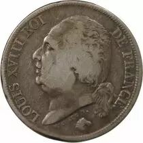 Pi&egrave;ce Francia 2 francs Argento Louis XVIII 1822 A Paris